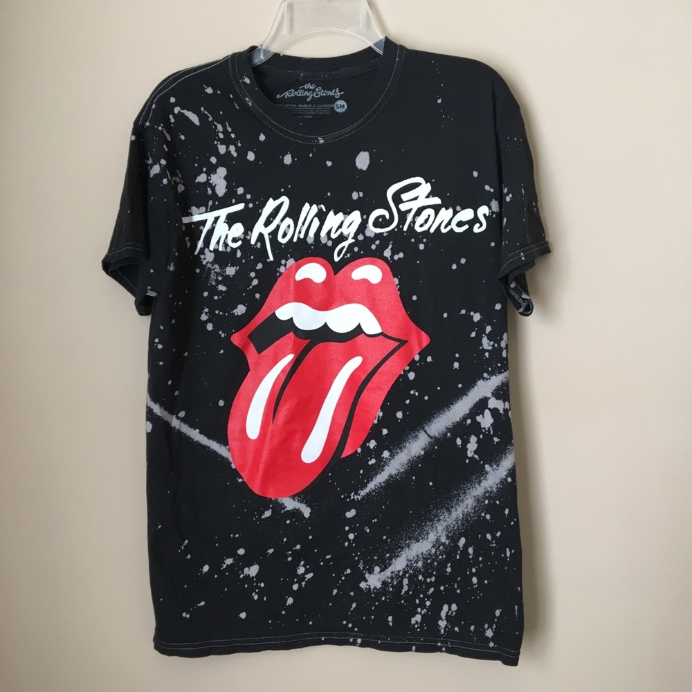 Rolling Stones Distressed Graphic Tee